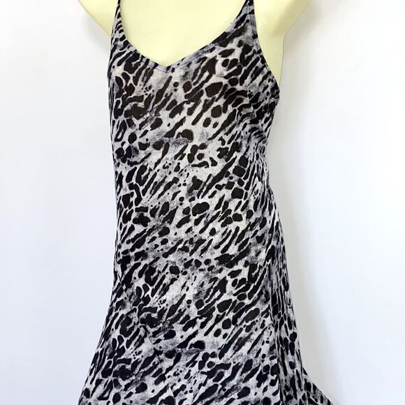 All Saints Dress”Essie Ambient “ Leopard Print Maxi Dress Nwot Excellent - Picture 3 of 8